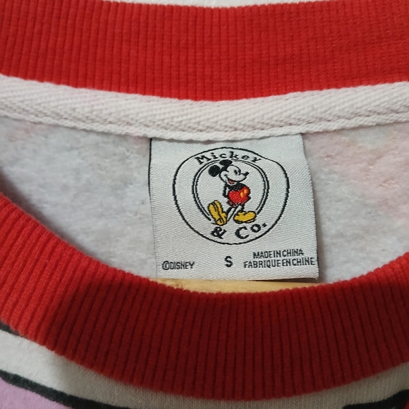 Disney Mickey & Co Color Block Women's Crewneck Sweatshirt Size: S - Picture 4 of 7